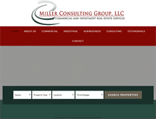 Tablet Screenshot of millerconsultinggroup.net